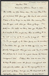 Letter, Afternoon of March 17, Katharine Wright to Henry J. Haskell