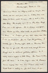 Letter, Evening of March 18, 1926, Katharine Wright to Henry J. Haskell