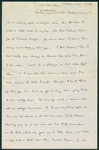 Letter, Night of May 2, 1926, 1926, Katharine Wright to Henry J. Haskell by Katharine Wright Haskell