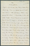 Letter, Undated #21, Katharine Wright to Henry J. Haskell by Katharine Wright Haskell