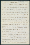 Letter, September 18, 1926, Katharine Wright to Henry J. Haskell by Katharine Wright Haskell
