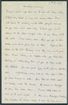 Letter, Undated #3, Katharine Wright to Henry J. Haskell by Katharine Wright Haskell