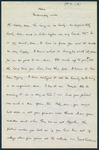 Letter, Undated #8, Katharine Wright to Henry J. Haskell by Katharine Wright Haskell