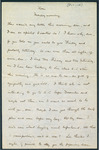 Letter, Undated #17, Katharine Wright to Henry J. Haskell by Katharine Wright Haskell