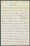 Letter, Undated #23 , Katharine Wright to Henry J. Haskell
