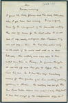Letter, Undated #58, Katharine Wright to Henry J. Haskell by Katharine Wright Haskell
