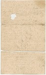 Letter from William McKinney to His Cousin, circa 1862