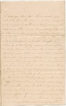 Letter from William McKinney to His Cousin Martha McKinney, circa 1862 by William M. McKinney