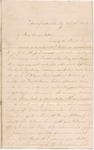 Letter from William McKinney to His Cousin Martha McKinney, February 22, 1862
