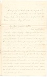 Letter from William McKinney to His Cousin Martha McKinney, May 6, 1862 by William M. McKinney