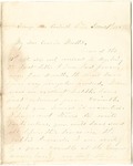 Letter from William McKinney to His Cousin Martha McKinney, June 1, 1862