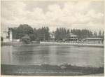 Lake Side Park, White Line Depot, and the Main Entrance to the National Military Home of Dayton by Keyes Souvenir Card Company