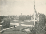 Headquarters Building and Memorial Hall from the Ramparts of the National Military Home of Dayton by Keyes Souvenir Card Company