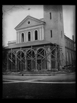 Unidentified Church Under Construction by Louis John Paul Lott