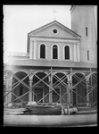 Unidentified Church Under Construction by Louis John Paul Lott