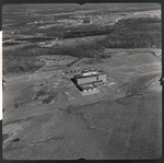 Early Allyn Hall aerial by The Center for Teaching and Learning