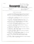 WSU Research News: Contracts Grants and Awards, Fiscal Year Supplement I 1979 by Office of Research Services, Wright State University