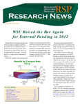 WSU Research News, Fall 2012 by Office of Research and Sponsored Programs, Wright State University