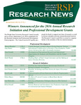 WSU Research News, Spring/Summer 2016 by Office of Research and Sponsored Programs, Wright State University